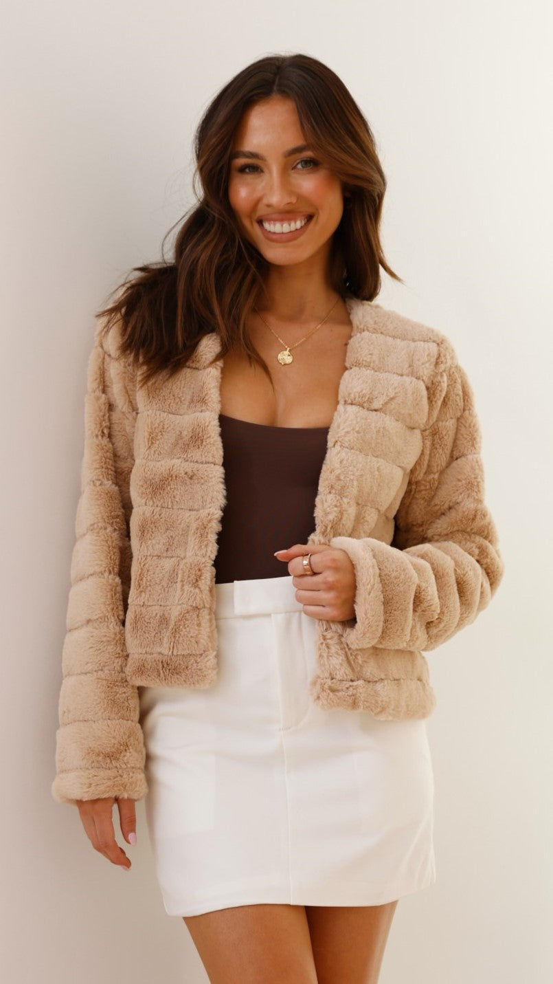 Women's Crop Jacket Cotton