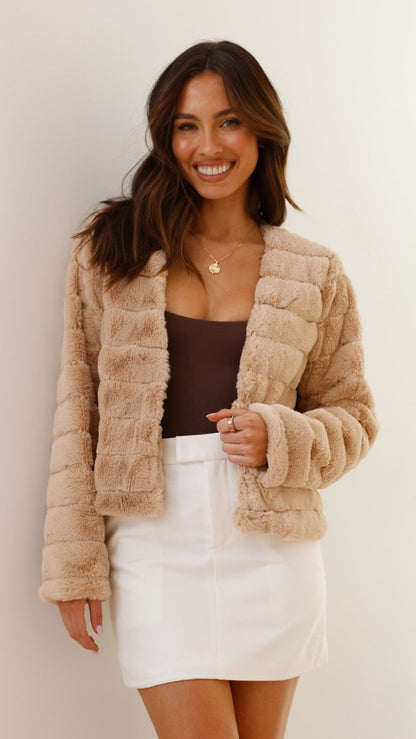 Women's Crop Jacket Cotton
