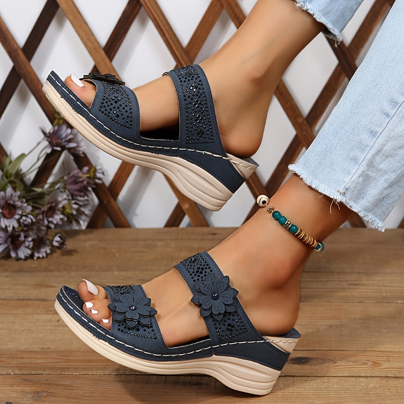 Women's Wedge Slide Sandals