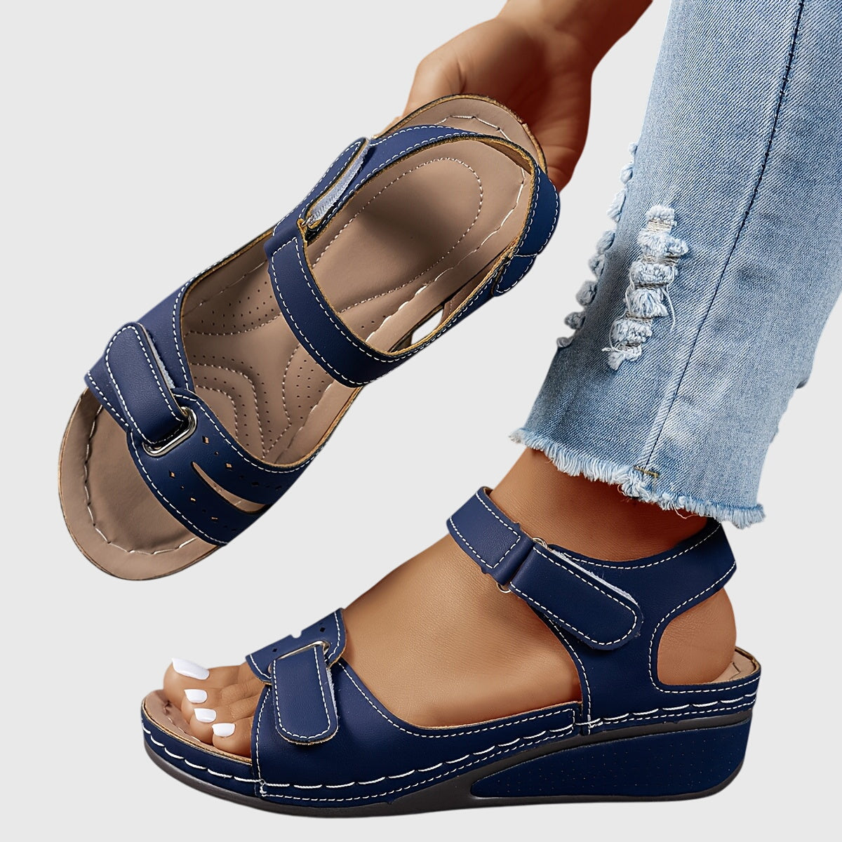 Sparkling Gemstone Sandals