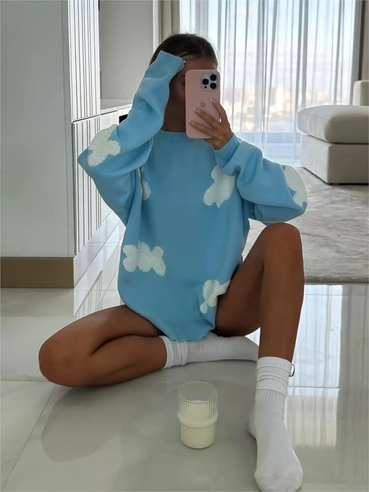 Women's Oversized Knitted Sweater