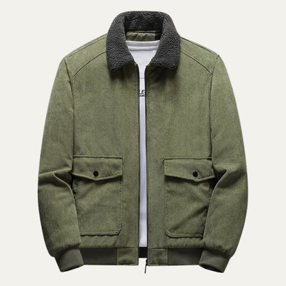Men's Corduroy Sherpa Lined Jacket