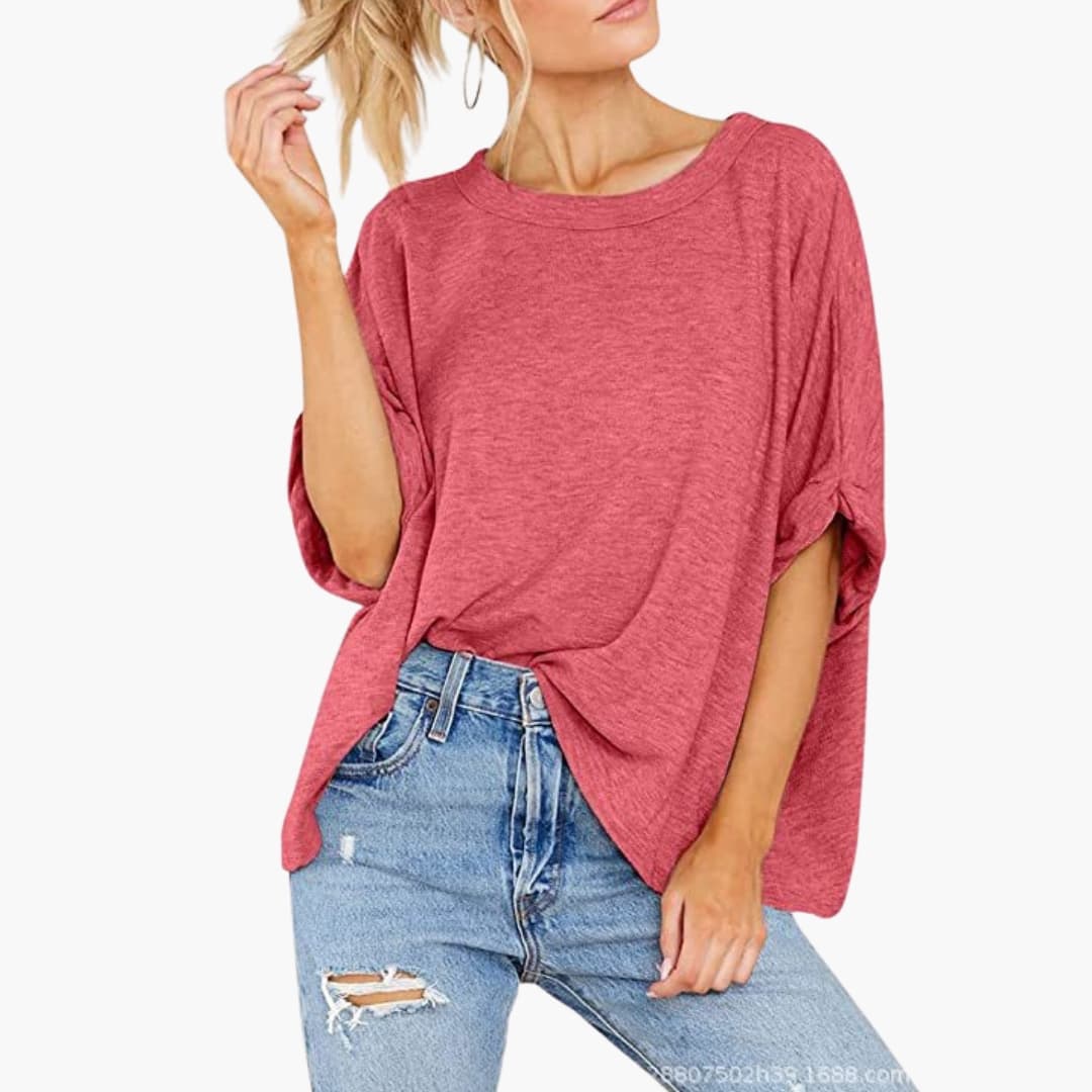 Women's Oversized Crew Neck T-Shirt