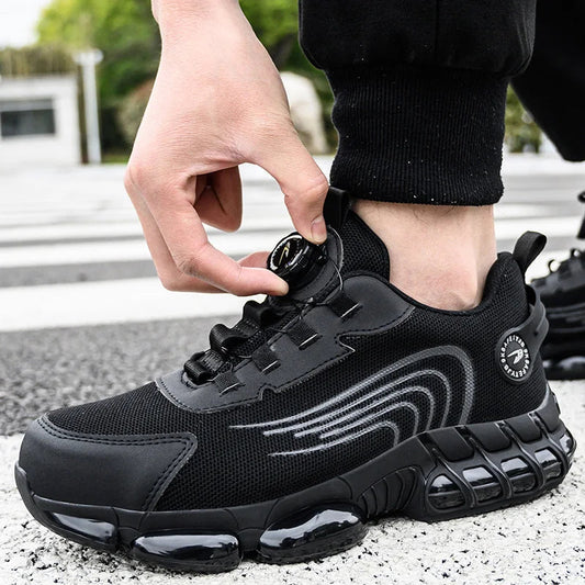 Men's Lace-Up Work Shoes Balance Design - VibreMode