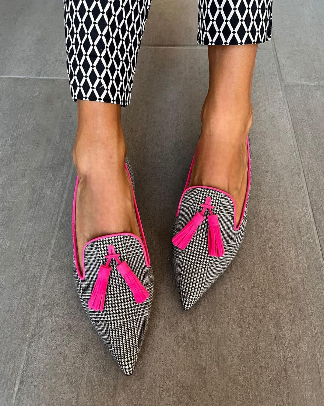 Luxurious Tassel Slip On Shoes - VibreMode