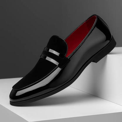 Men's Italian Leather Penny Loafers