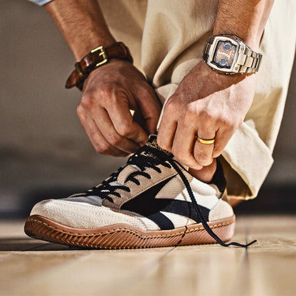 Timeless Leather Running Shoes