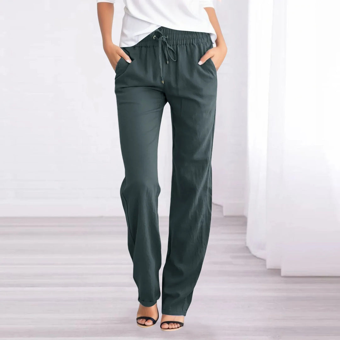 Women's Cotton Linen Trousers