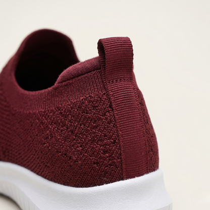 Women’s Slip On Knit Sneakers Lightweight Casual Walking Shoes