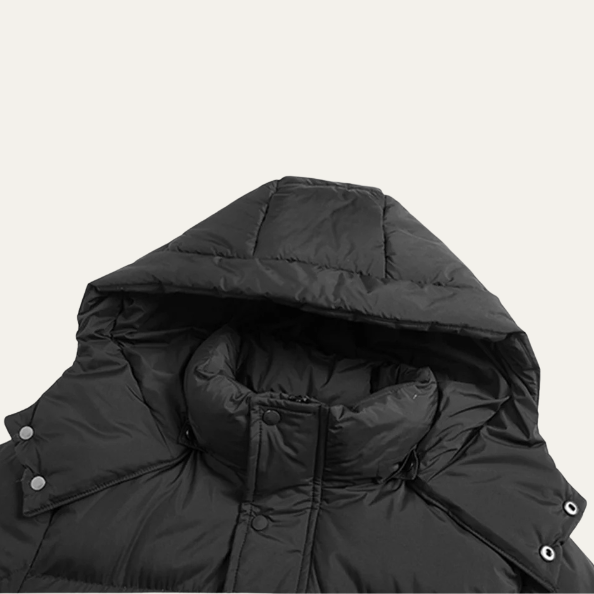 Men's Detachable Hood Jacket Loose Fit