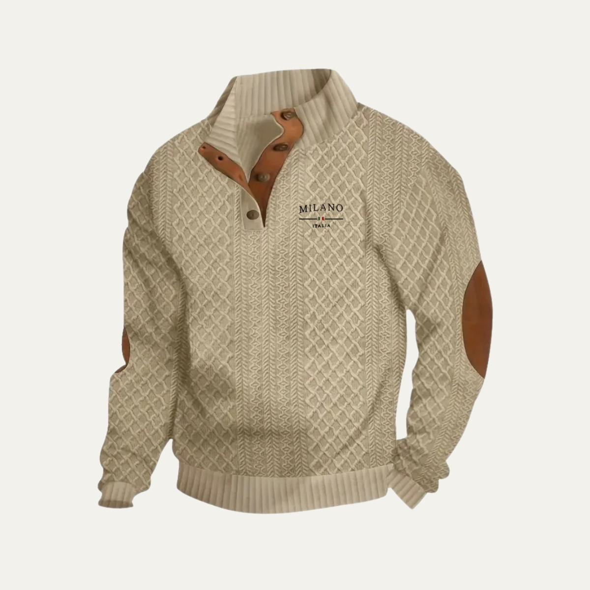 Men's Milano Knit Quarter Zip Sweater