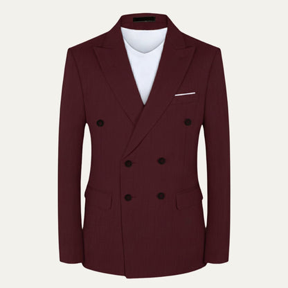 Men's Slim Fit Blazer Suit Lightweight