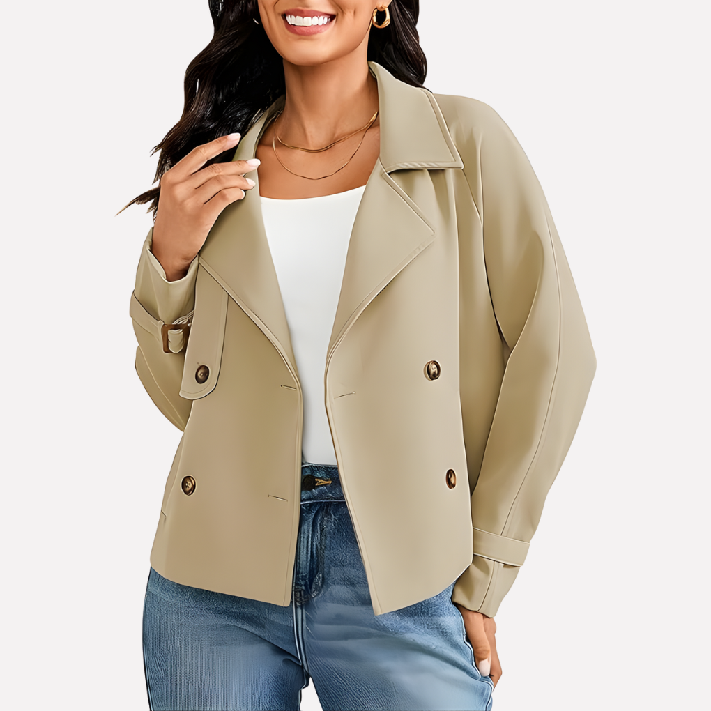 Tommy Women's Blazer Jacket Classic Wool Business Style