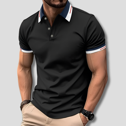 Men's Polo Shirt Cotton Classic Fit White