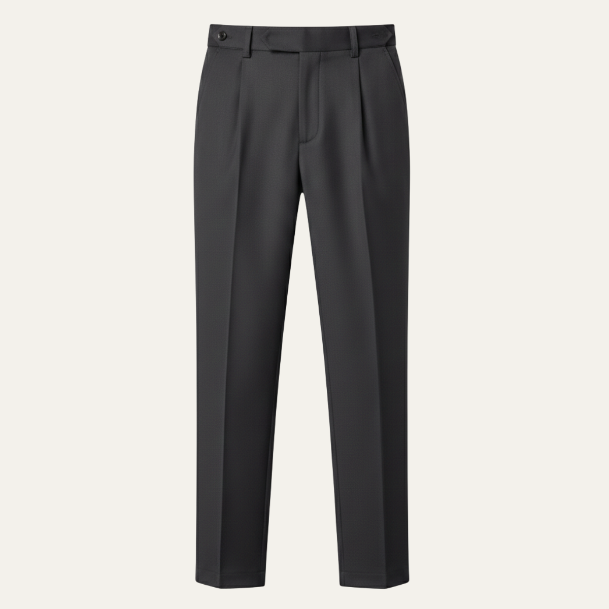 Men's Wool Business Pants Straight Leg