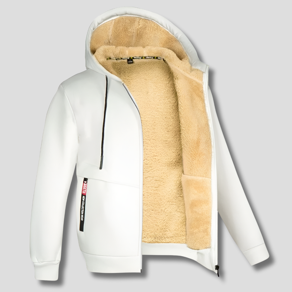 Men's Fleece Pullover Fur Lined