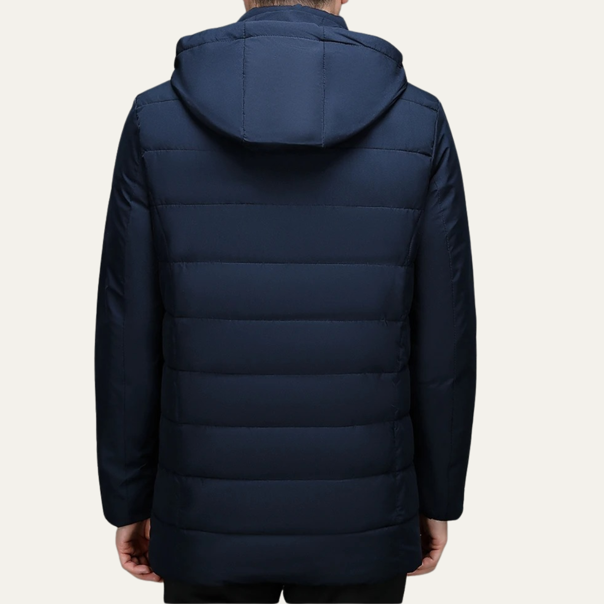 Men's Winter Hooded Puffer Jacket Warm