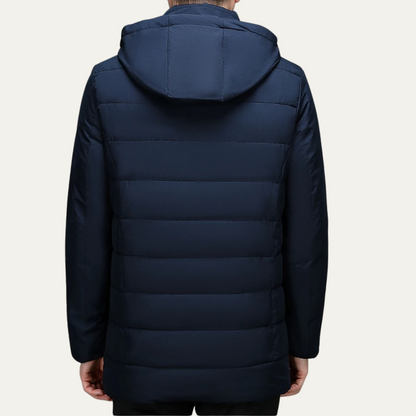 Men's Winter Hooded Puffer Jacket Warm