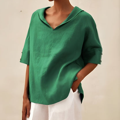 Relaxed Fit Women's Blouse