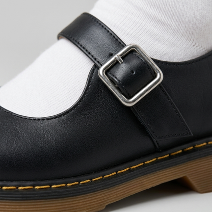 Women’s Mary Jane Flats Classic Buckle Strap Comfort Shoes
