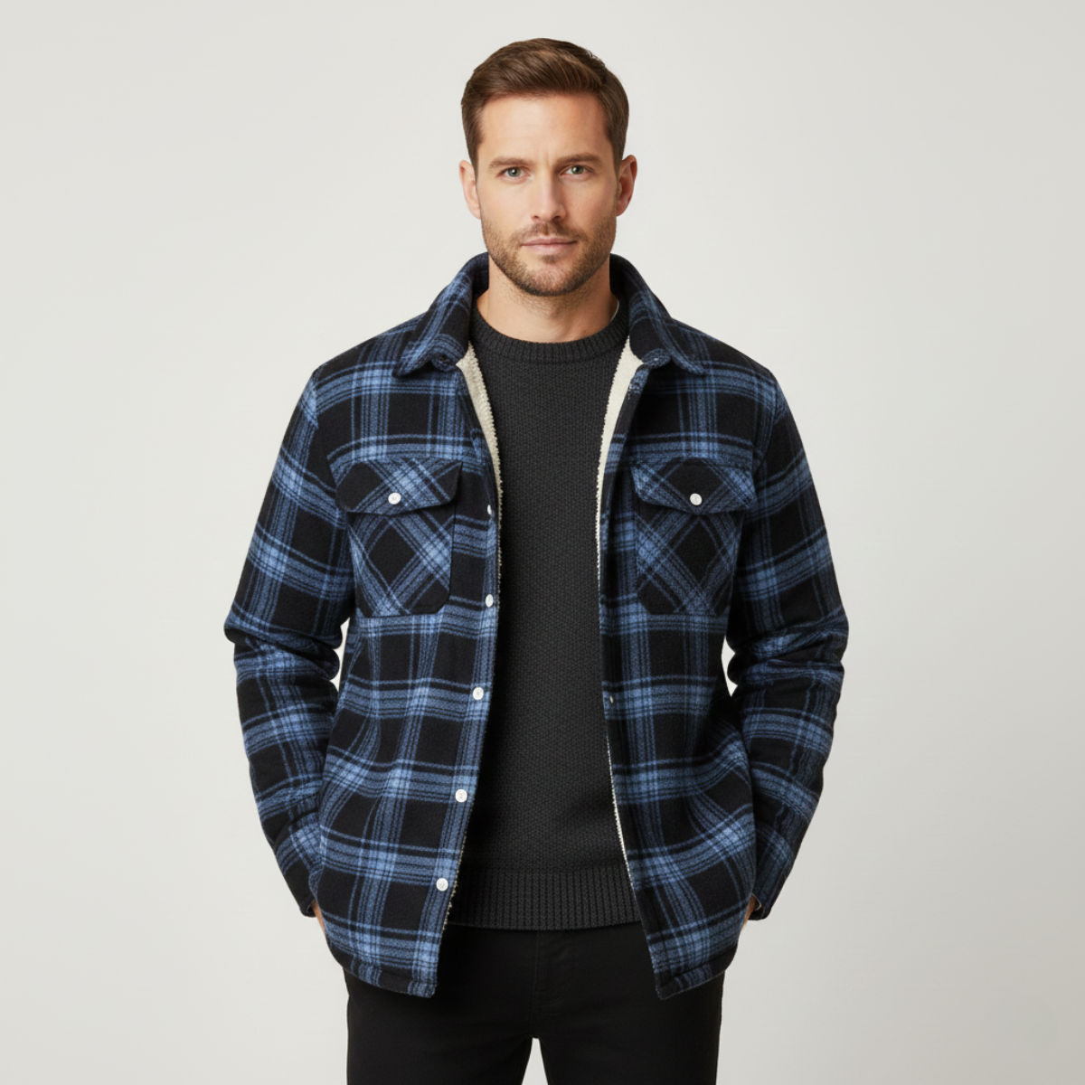 Men's Fleece Lined Outdoor Jacket
