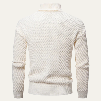 Men's Winter Knit Turtleneck Sweater