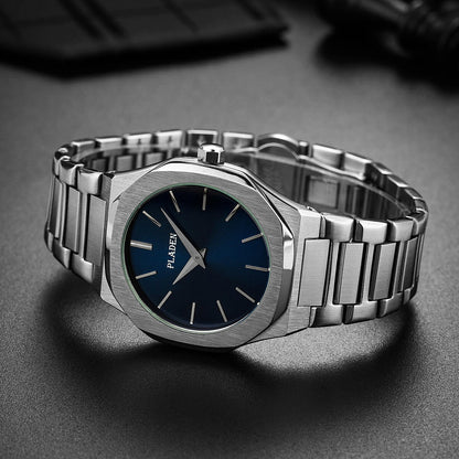 Simple Leather Strap Watch