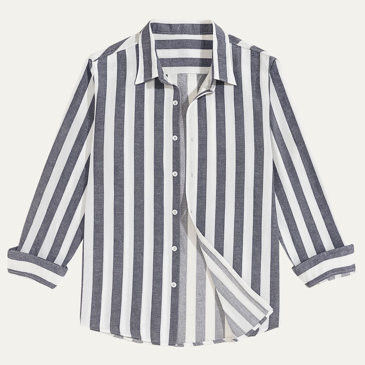 Valencia Men's Striped Linen Shirt