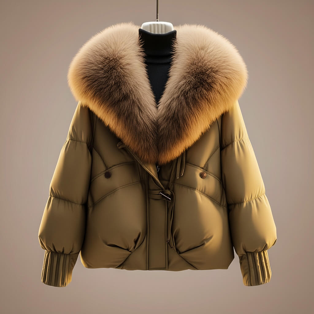 Luxurious Faux Fur Winter Jacket