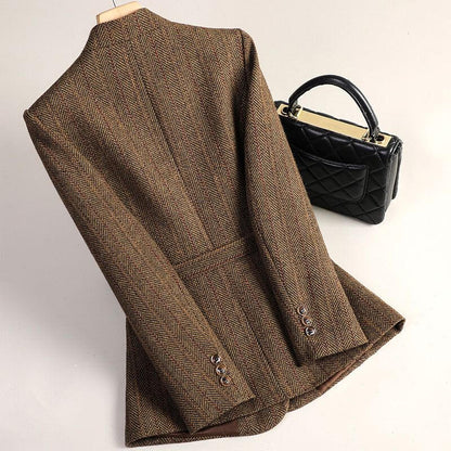 Luxury Wool Tailored Blazer