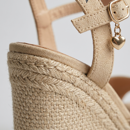Women’s Wedge Sandals Ankle Strap Platform Espadrille Heels