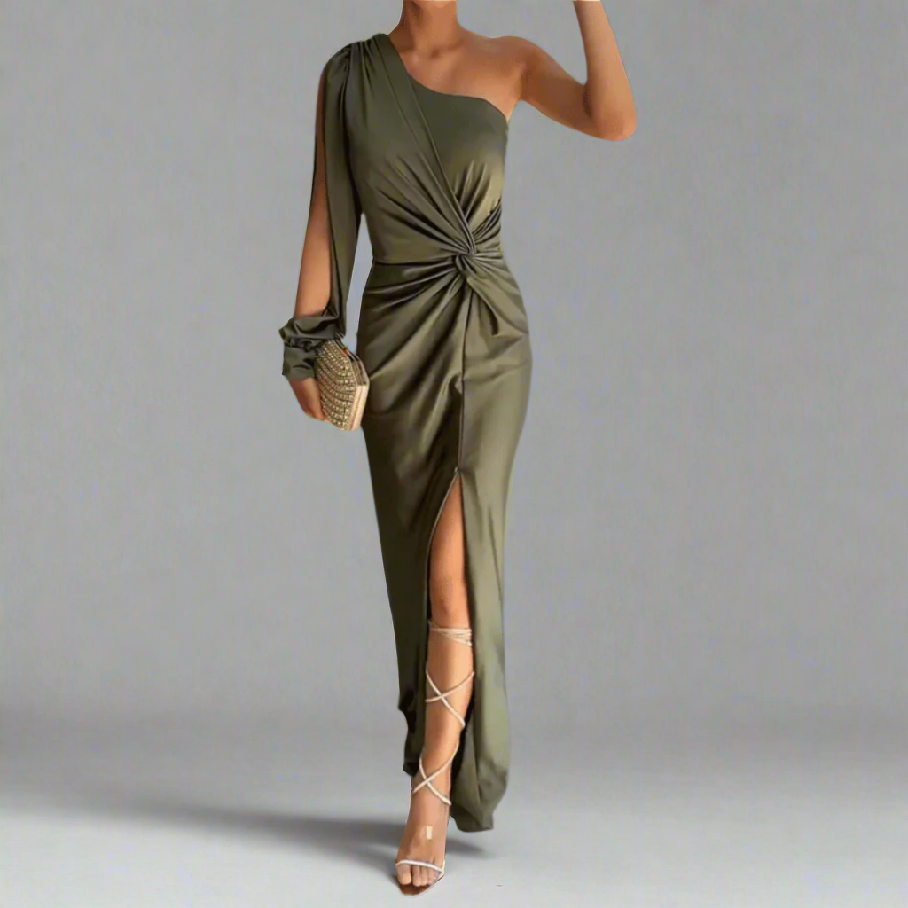 Roxanne Women's Elegant Maxi Dress - VibreMode