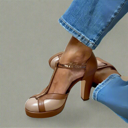 Stylish High Heel Summer Sandals - VibreMode