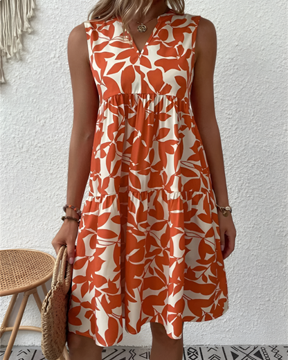 Women's Midi Dress Floral Summer
