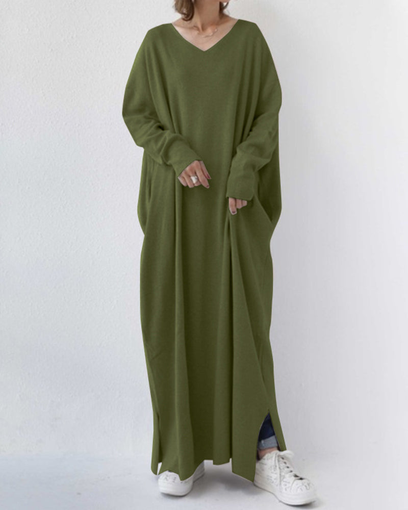 Women's Oversized Long Sleeve Winter Dress
