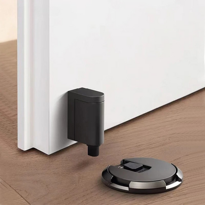 Magnetic Door Stopper Floor Mount No Drill