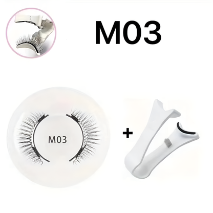 Magnetic Eyelash Tweezer Set Reusable