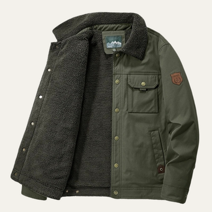 Men's Fleece Lined Winter Jacket