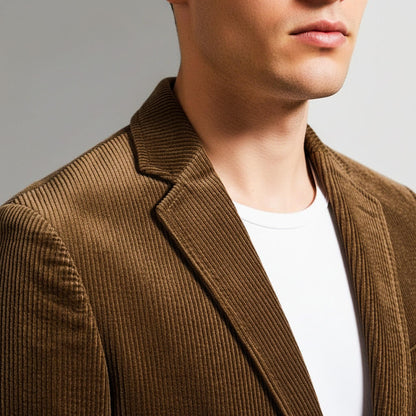 Rugged Outdoor Corduroy Jacket