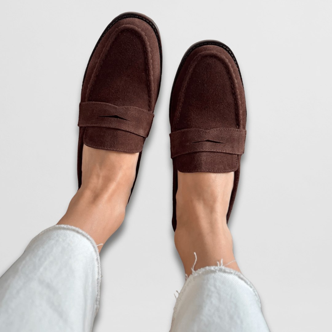 Timeless Leather Slip On Shoes