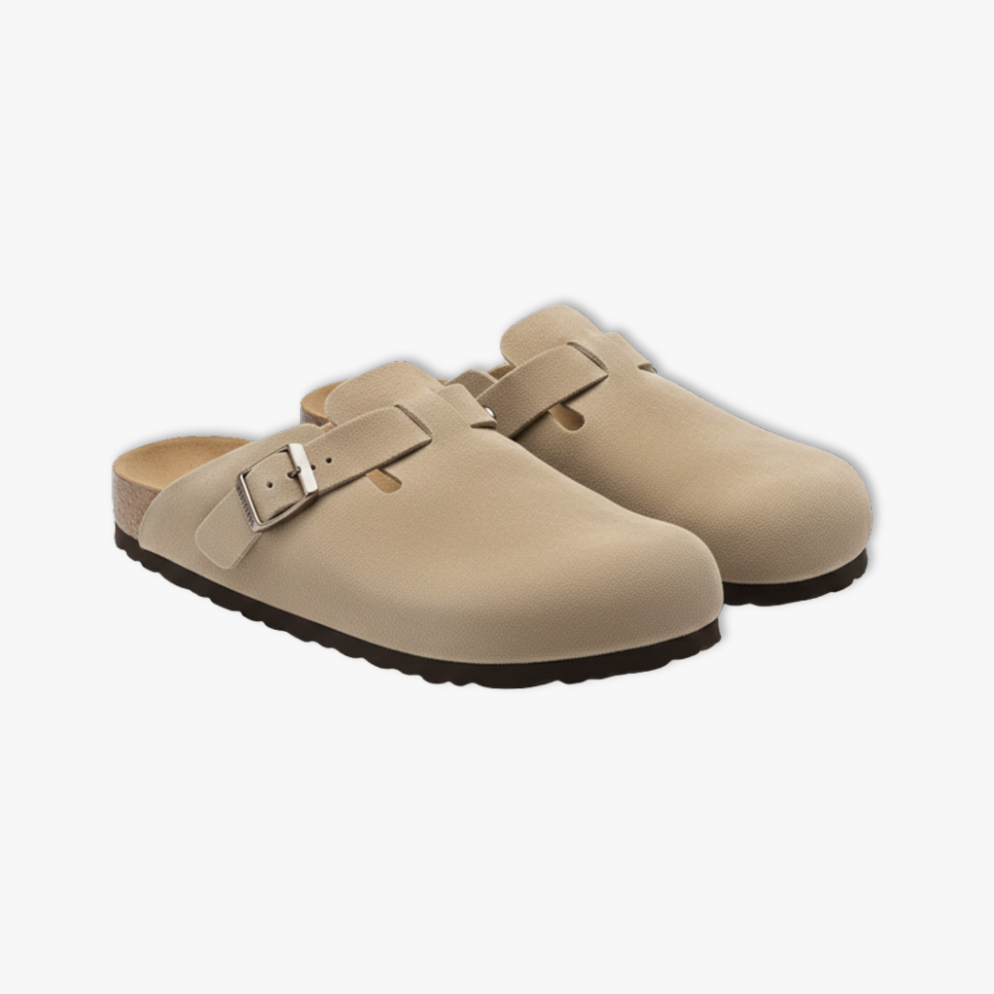 Ladies Comfortable Suede Slip On Shoes