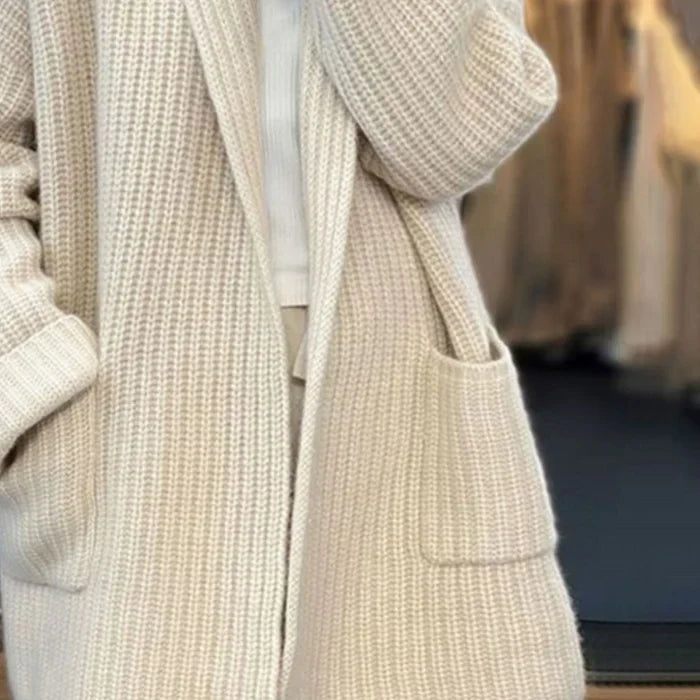 Winnie Women's Knitted Sweater With Pockets