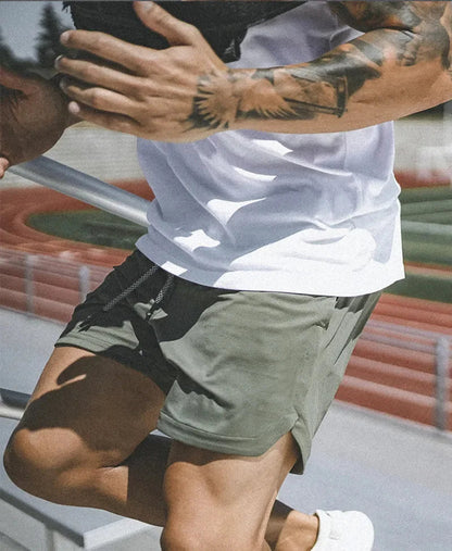 Men's Sport Shorts Athletic 2-In-1