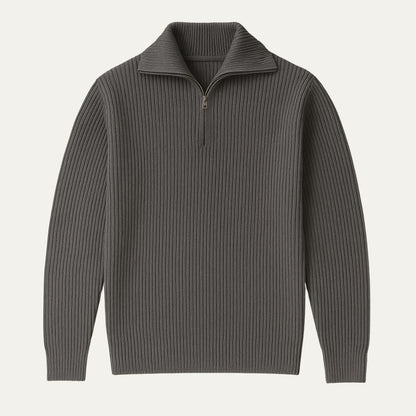 Merino Quarter Zip Sweater