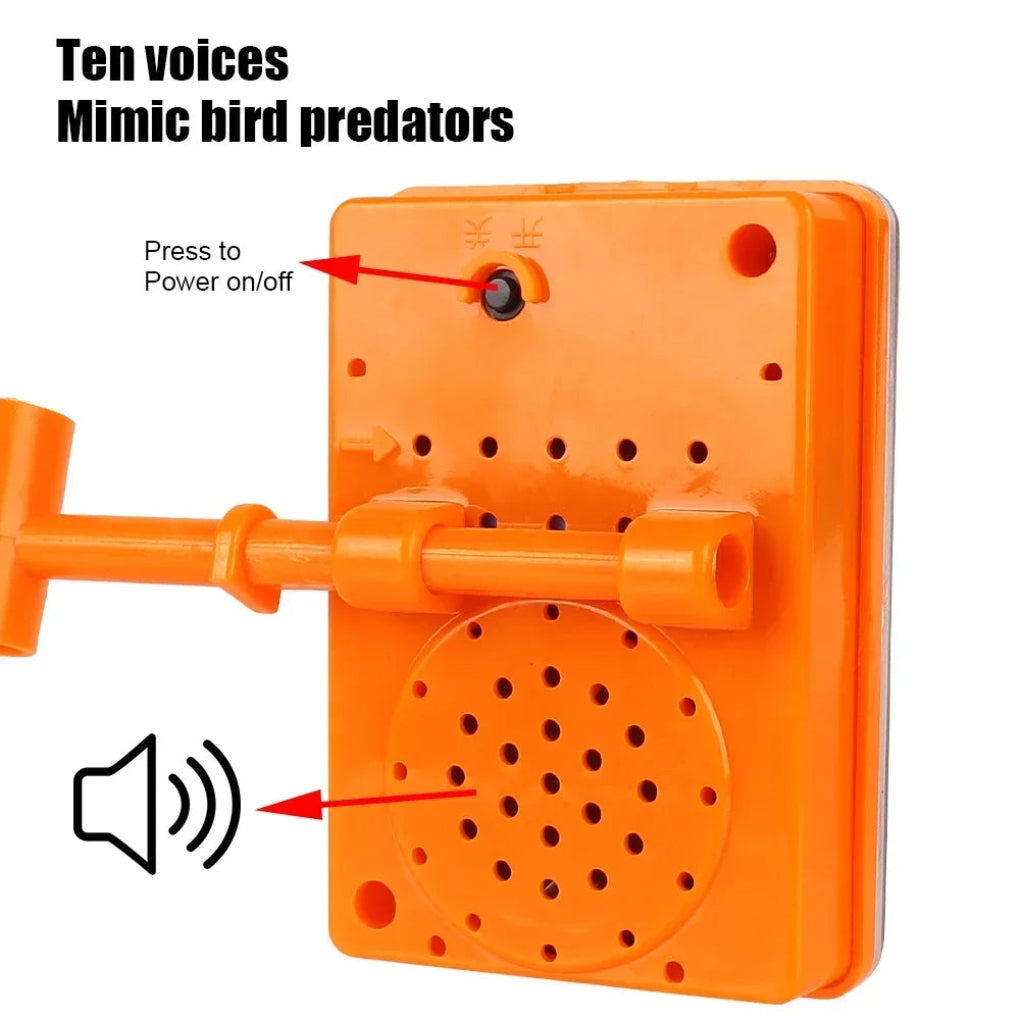 Solar Powered Bird Repeller 360 Degree Reflective - VibreMode