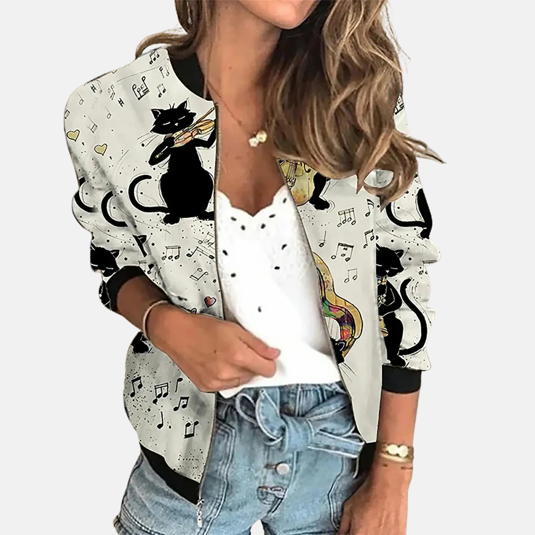 Women's Vintage Bomber Jacket