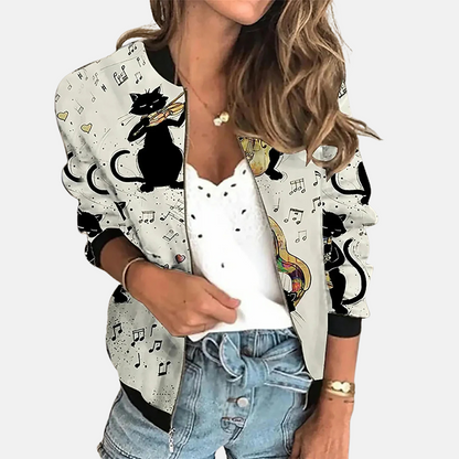 Women's Vintage Bomber Jacket