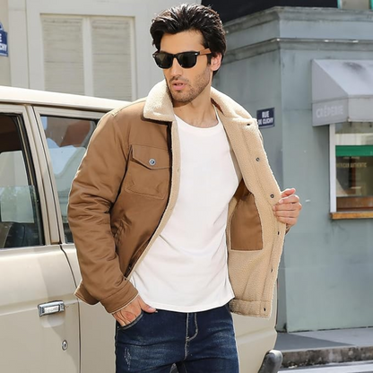 Modern Wool Bomber Jacket