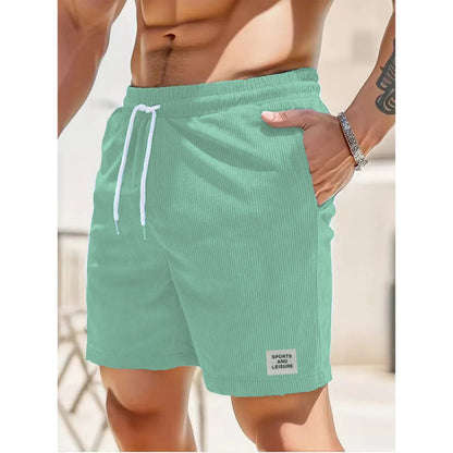 Men's Corduroy Casual Shorts