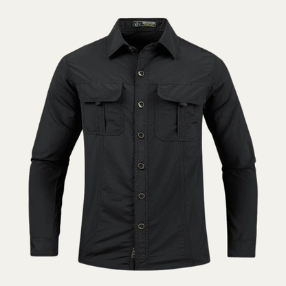 Men's Tactical Cargo Shirt Multi Pocket Outdoor